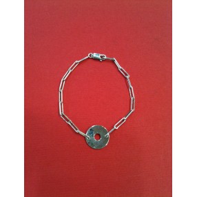 Bracelet Dinh Van Cible en argent