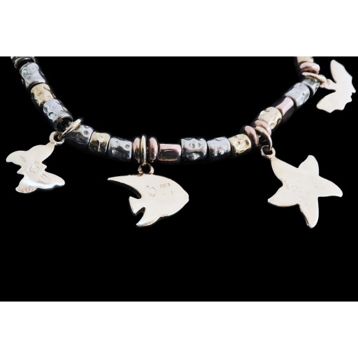 Bracelet Dodo Pomellato dix pampilles en or
