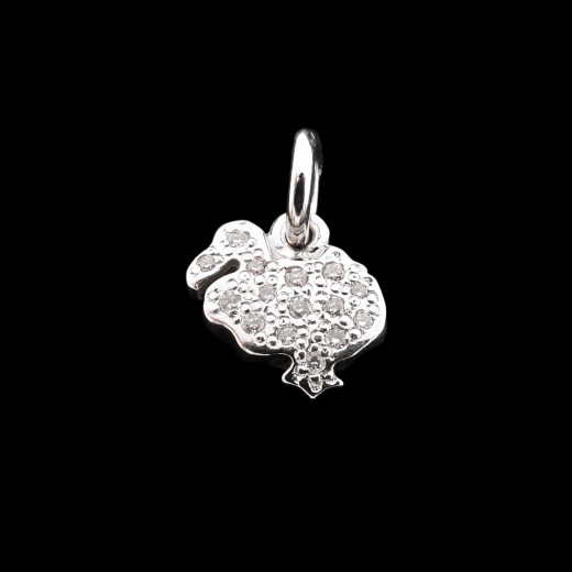 Pendentif Dodo Pomellato Dodo D diamants