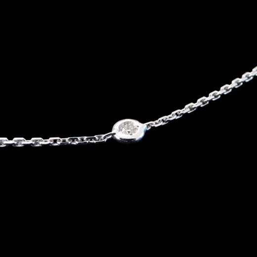 Collier moderne en or et diamants