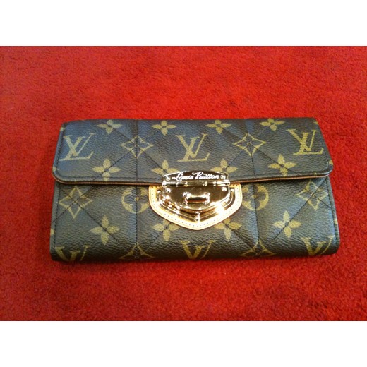 portefeuille louis vuitton sarah en toile