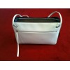 Sac Céline Large Side Lock bicolore noir et blanc