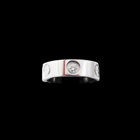 Bague Cartier Love trois diamants