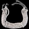 Collier ras de cou Antonini en or, quartz et diamants