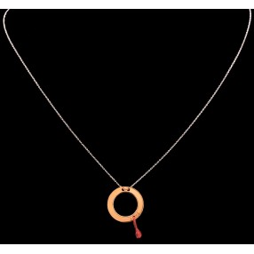 Collier Vanrycke Love en or rose