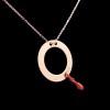 Collier Vanrycke Love en or rose