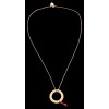 Collier Vanrycke Love en or rose