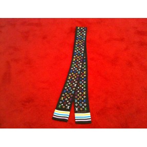 Bandeau Louis Vuitton Monogram multicolore en soie