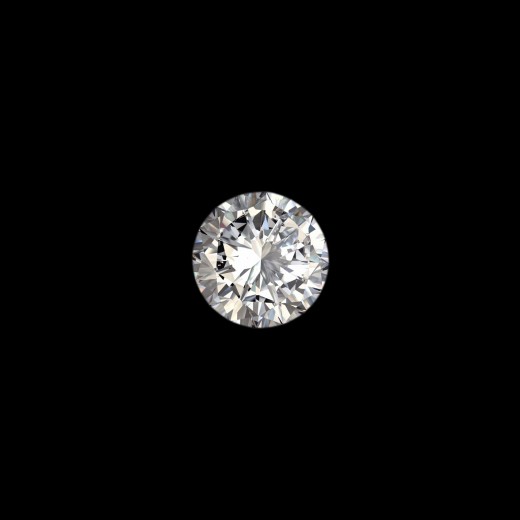 Diamant 0,60 carat sur papier