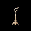 Pendentif Tour Eiffel en or et diamants