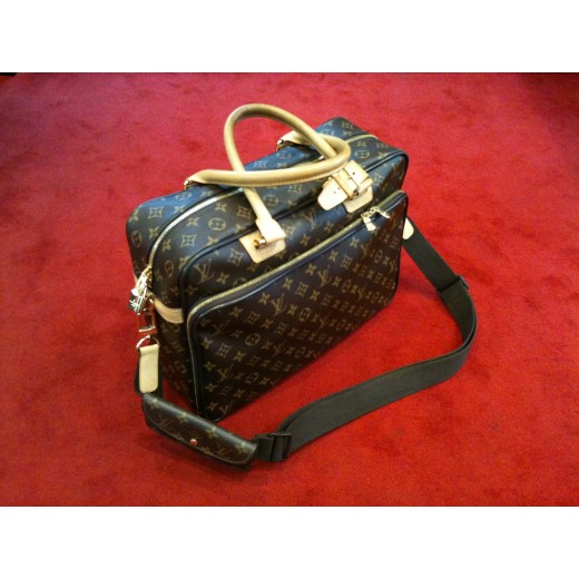 Bagage Louis Vuitton Icare en toile monogram