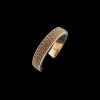 Bague Homme ancienne or et cheveux