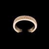 Bague Homme ancienne or et cheveux