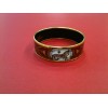Bracelet Hermès Grand Apparat en émail et plaqué or