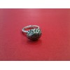 Bague Rosa Maria en argent avec diamants et grenats