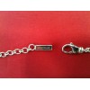 Collier long Montblanc en argent et verre