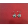 Boucles d'oreilles Chanel Camélia en argent