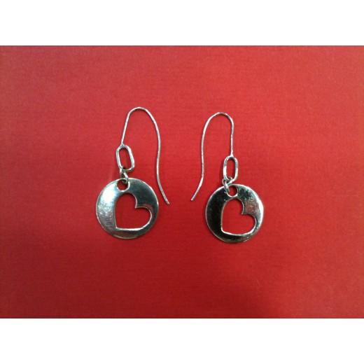 Boucles d'oreilles Dior en argent