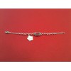 Bracelet Christofle Trèfle en argent