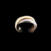 Bague Cartier Trinity trois ors MM