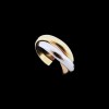 Bague Cartier Trinity trois ors MM