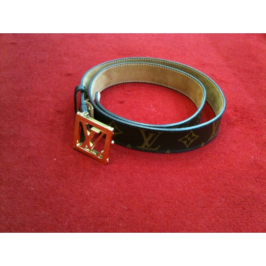 Ceinture Louis Vuitton LV en toile monogram