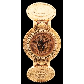 Montre Gianni Versace Medusa en or