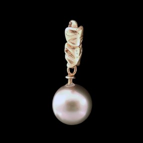 Pendentif perle de tahiti en or