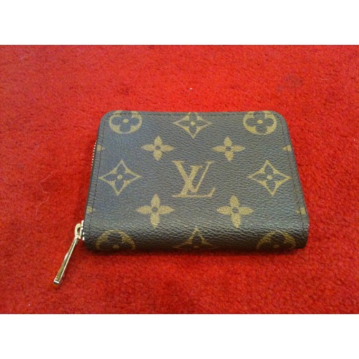 Porte-monnaie Louis Vuitton Zippy en toile monogram