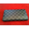 Organizer Louis Vuitton Zippy en toile damier graphite