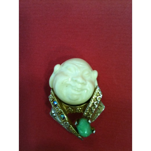 Boucles d'oreilles Har "Chinois souriant"