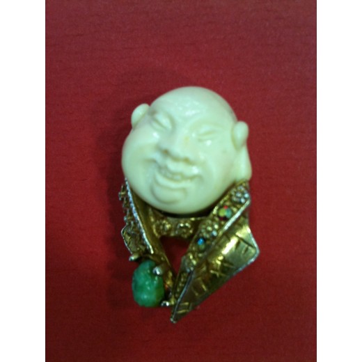 Boucles d'oreilles Har "Chinois souriant"