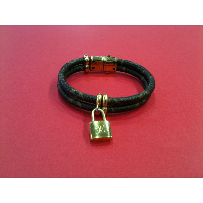 Bijoux Bracelet Louis Vuitton Marron d'occasion