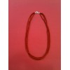 Collier triple rang en corail