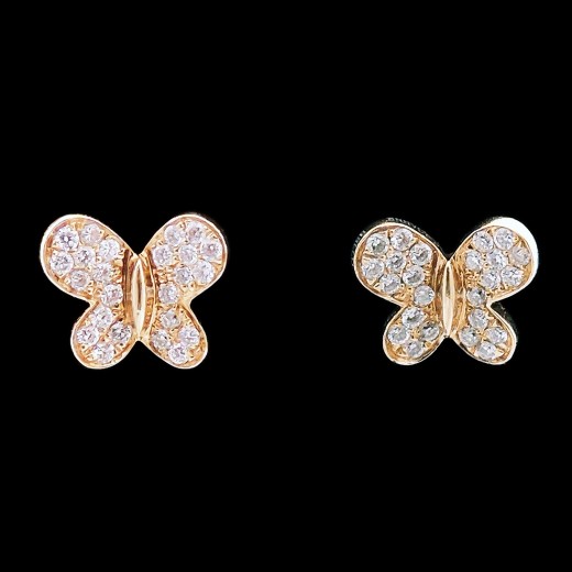 Boucles d'oreilles Morganne Bello Baby Boum diamants