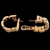 Boucles d'oreilles Cartier Maillon Panthère en or