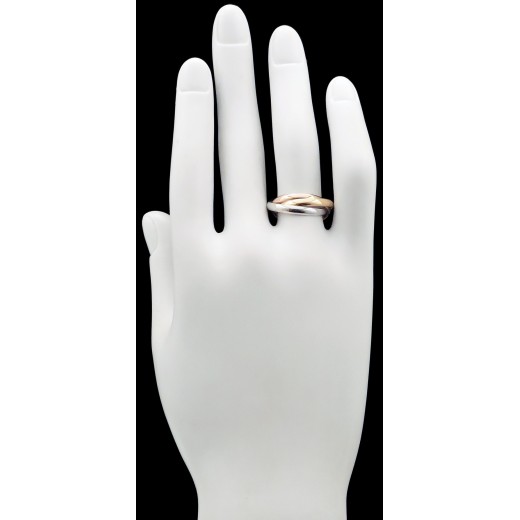 Bague Cartier Trinity Trois Ors PM