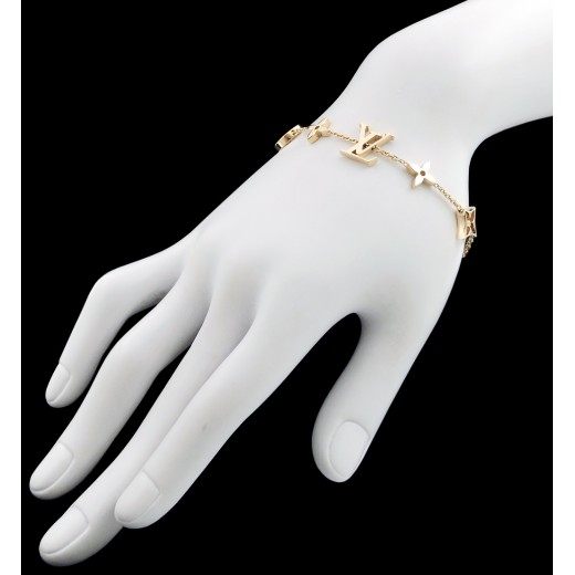 Bracelet Louis Vuitton Idylle Blossom en or