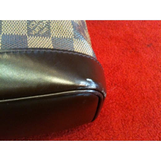 Sac Louis Vuitton Soho en toile damier ébène