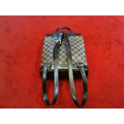 Sac Louis Vuitton Soho en toile damier ébène