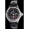 Montre Chanel J12 noire 33 mm