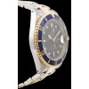 Montre Rolex Submariner Date Bleue en or et acier