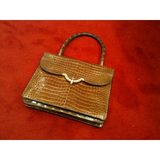 Sac Hermes Vintage en Croco