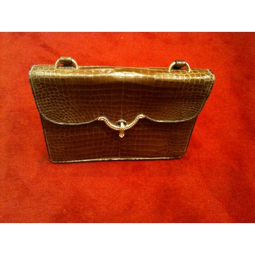 Sac Hermes Vintage en Croco