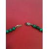 Collier en malachite et perles de culture