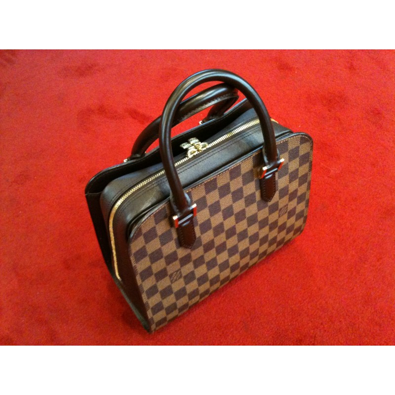 Louis VUITTON Paris Made in France Sac Triana en toile d…