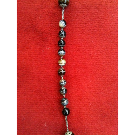 Collier en agate
