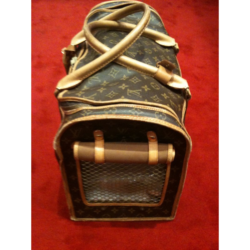 Louis vuitton sac transport chien /chat