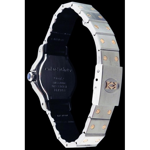 Montre Cartier Santos en or et acier