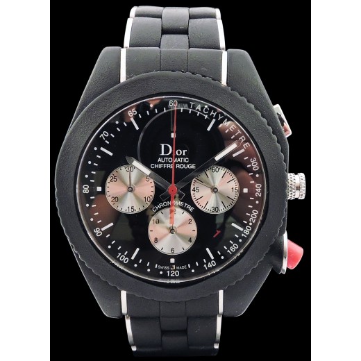 Montre Dior Chiffre Rouge Chronographe Automatique